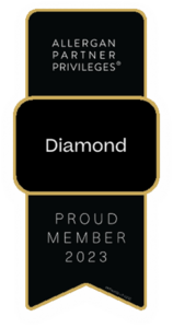 Allergan Aesthetics Diamond Partner Award Badge